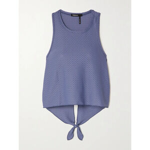 Koral 'Raegan' Blue Stretch-Jacquard Tank Size S
